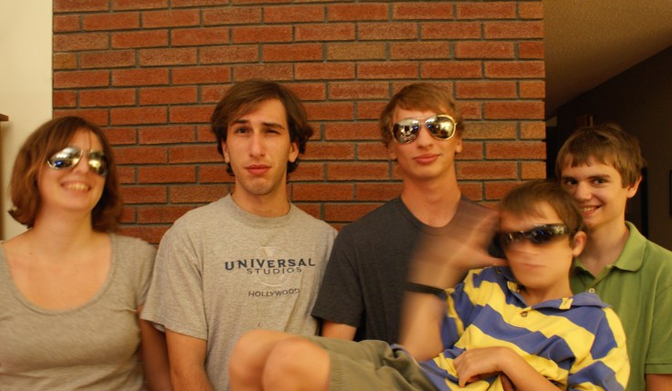 Alex Fichera and some members of his original East Coast film crew, circa 2011.